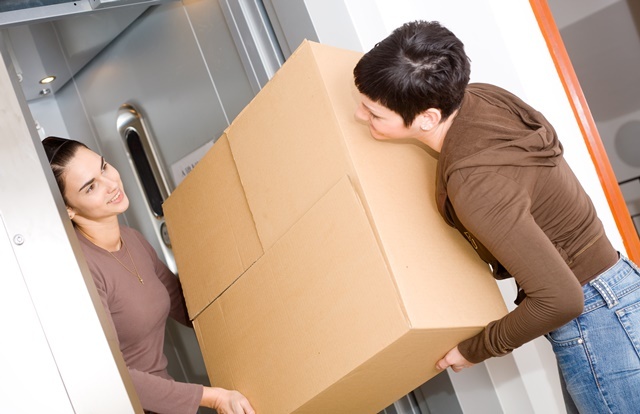 Itens que não cabem no elevador