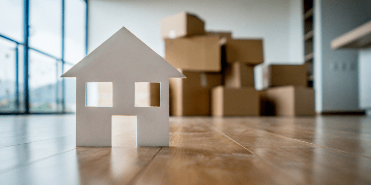 Mudança de apartamento para casa